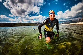 swimrunman sortie de natation